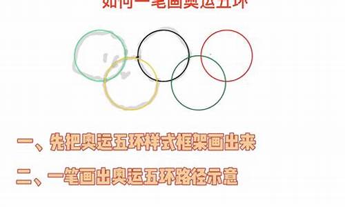 奥运五环是一笔画_奥运五环一笔画成