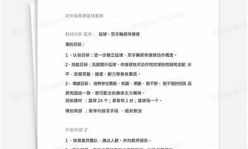 七年级篮球体育课教案_7年级篮球教学方案